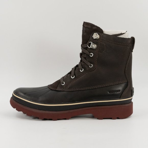 Sorel Men's Caribou Storm WP 'Blackened Brown' NM3964-205 size 14 - Picture 5 of 9